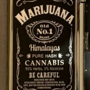 Old #1 Cigarette Case With Built In Butane Lighter